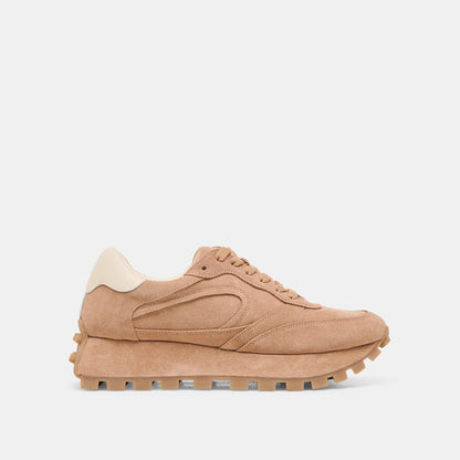 Tricia Toffee Suede Sneakers | Dolce Vita