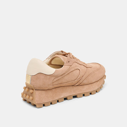 Tricia Toffee Suede Sneakers | Dolce Vita