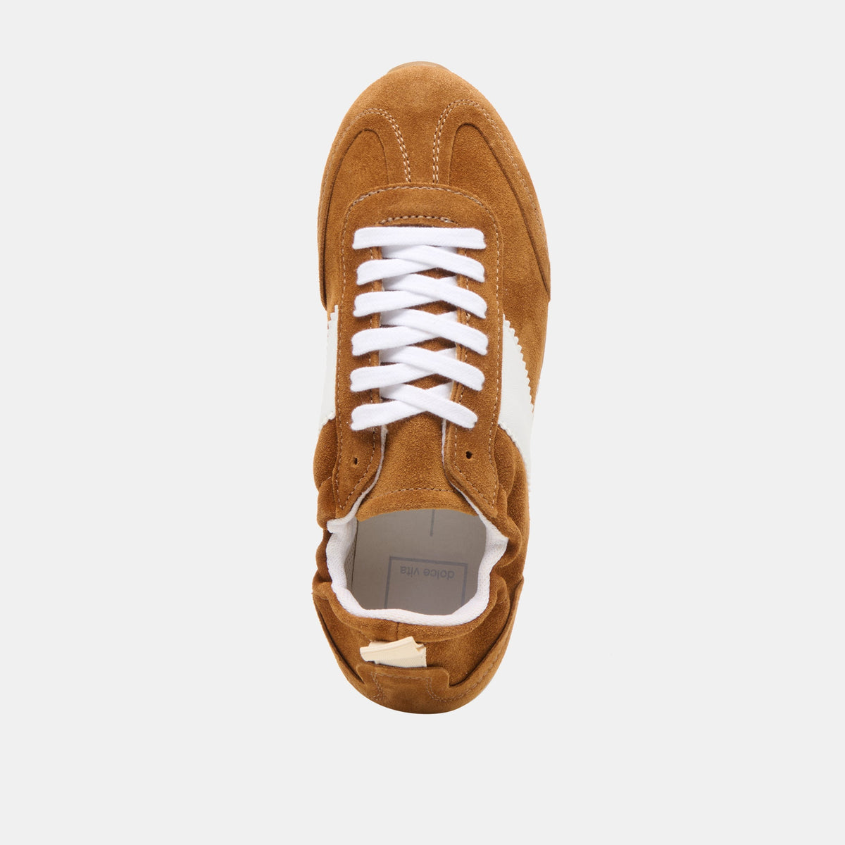 Shyla Cognac Suede Sneakers | Dolce Vita