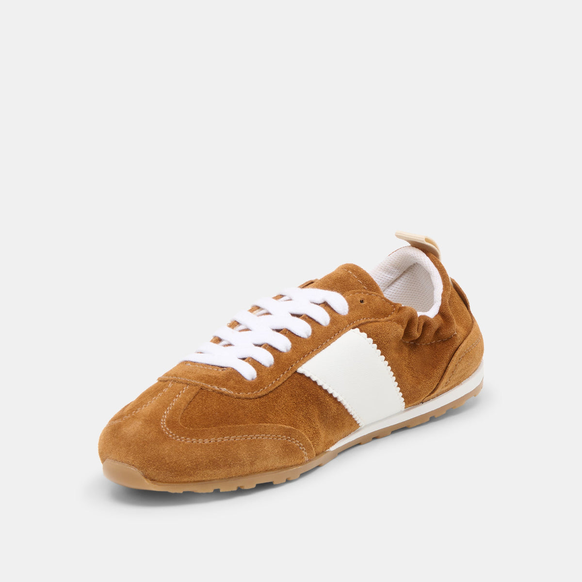 Shyla Cognac Suede Sneakers | Dolce Vita