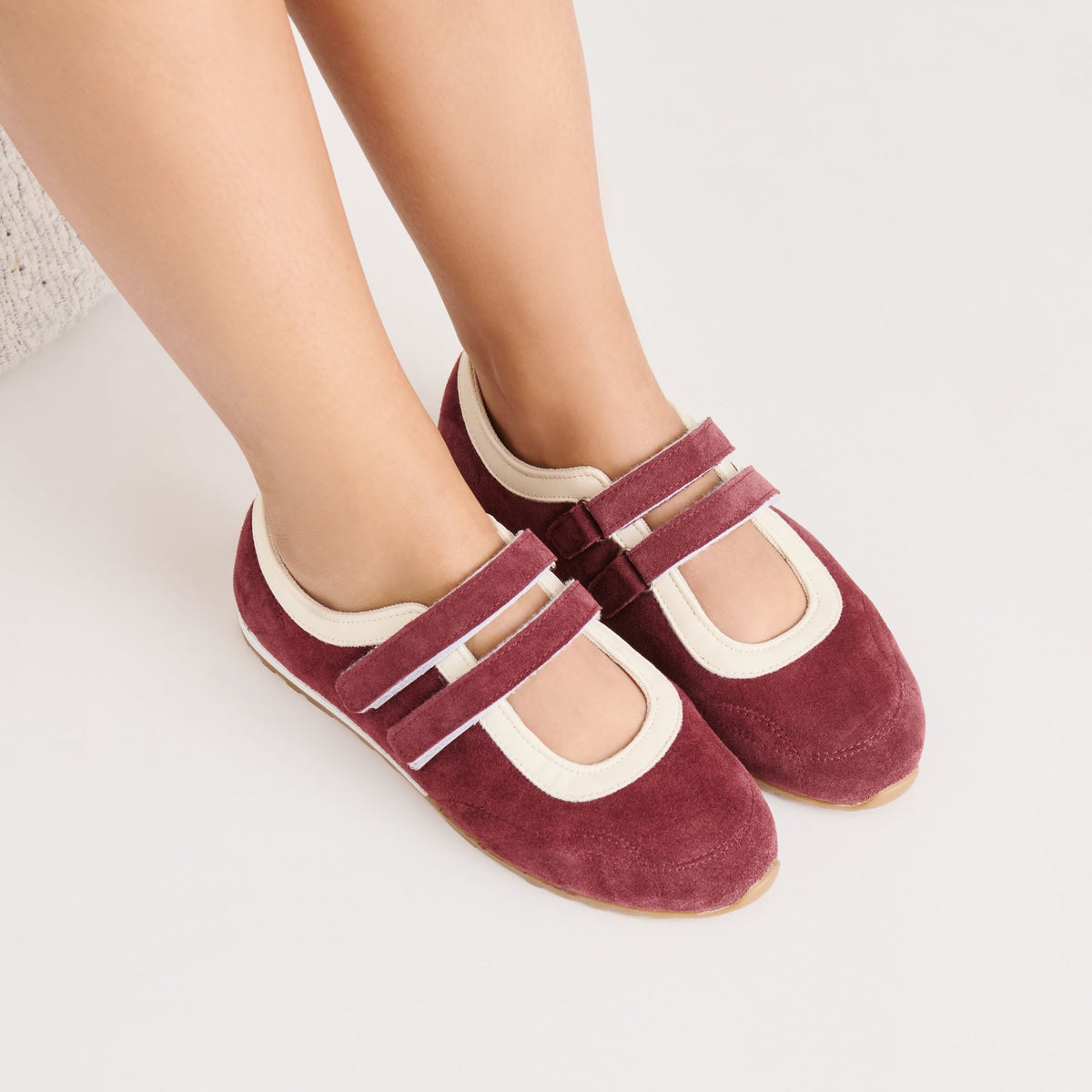 Swan Burgundy Suede Sneakers | Dolce Vita