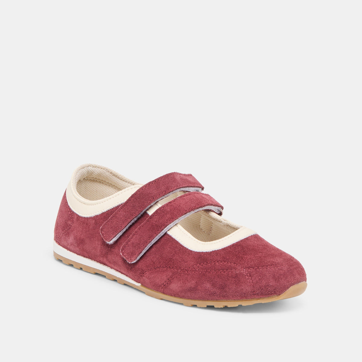 Swan Burgundy Suede Sneakers | Dolce Vita