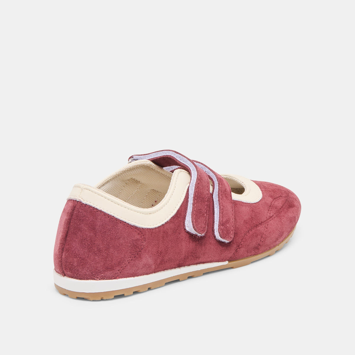 Swan Burgundy Suede Sneakers | Dolce Vita