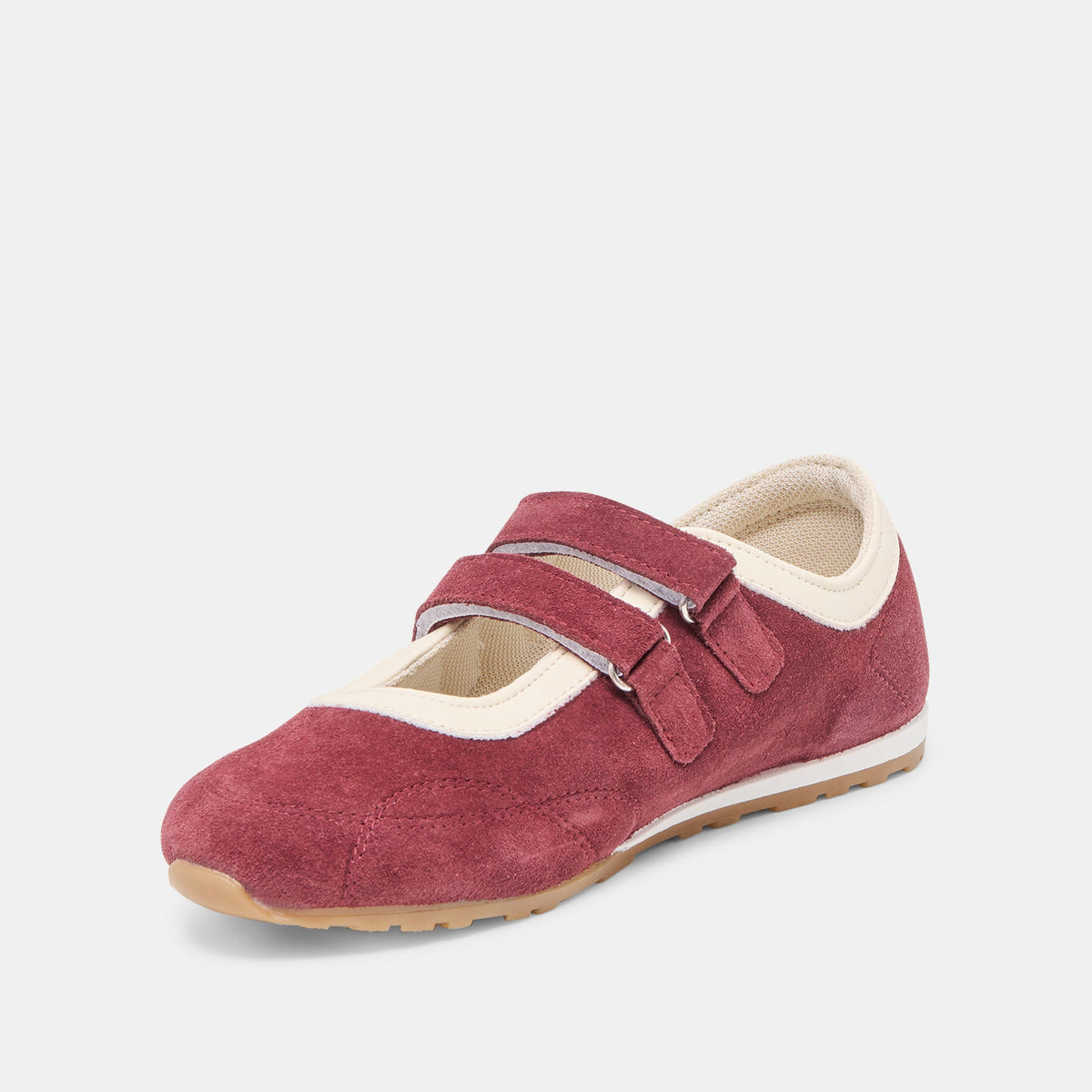 Swan Burgundy Suede Sneakers | Dolce Vita