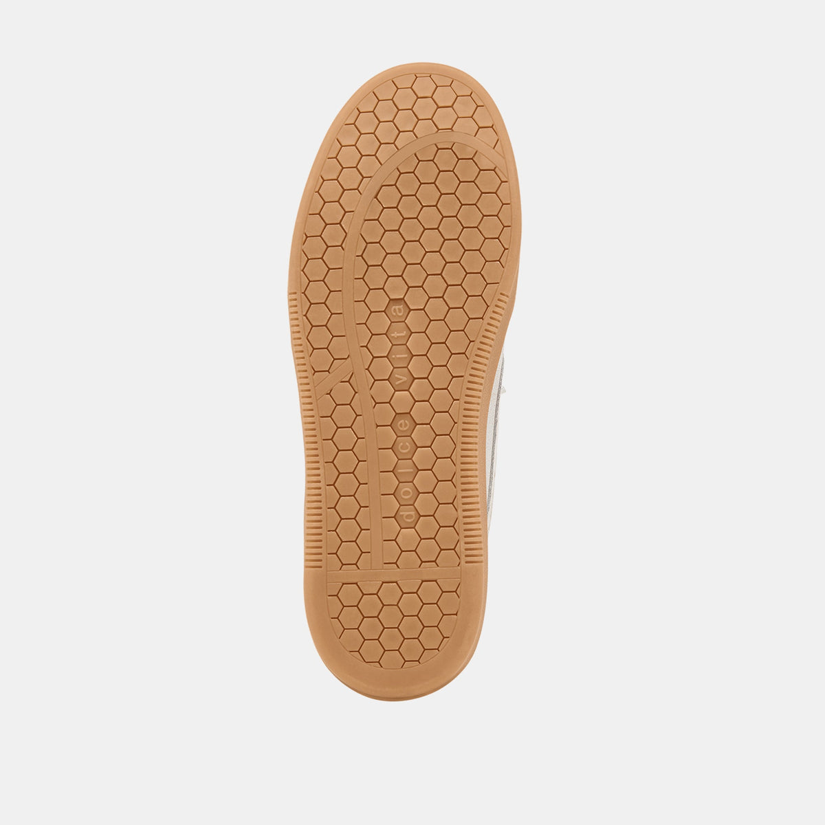 Notice Slide Plush Off White Crackled Leather Sneakers | Dolce Vita