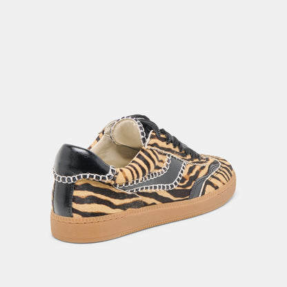 Notice Stitch Tiger Calf Hair Sneakers | Dolce Vita