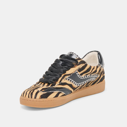 Notice Stitch Tiger Calf Hair Sneakers | Dolce Vita