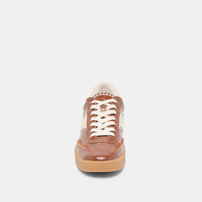 NOTICE STITCH SNEAKERS COGNAC CROCO EMBOSSED LEATHER
 – Dolce Vita | Dolce Vita