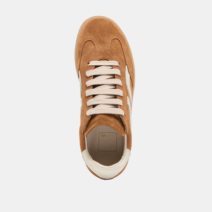 Rebel Pecan Suede Sneakers | Dolce Vita
