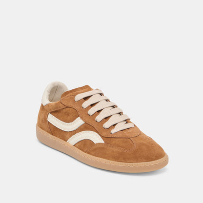 Rebel Pecan Suede Sneakers | Dolce Vita