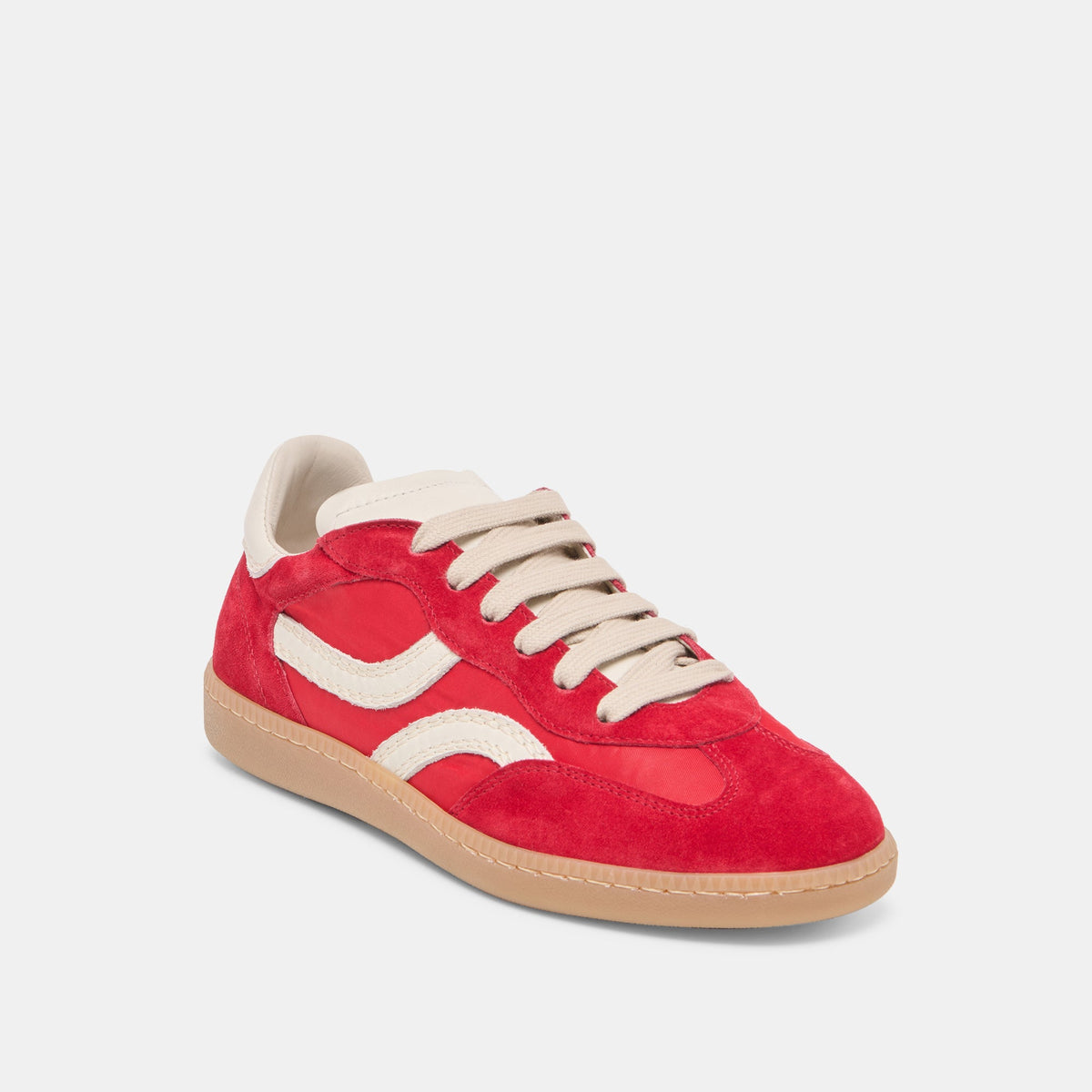 Rebel Crimson Nylon Sneakers | Dolce Vita