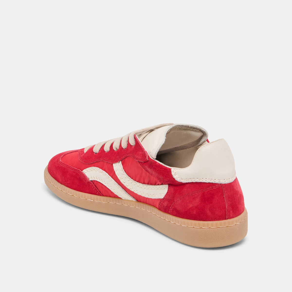 Rebel Crimson Nylon Sneakers | Dolce Vita