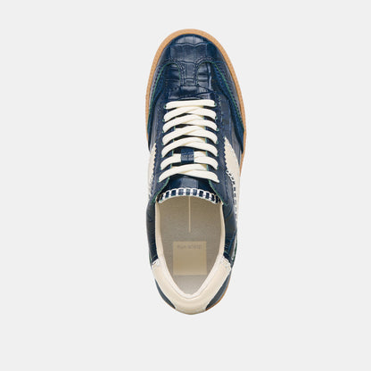 NOTICE STITCH SNEAKERS INK CROCO EMBOSSED LEATHER
 – Dolce Vita | Dolce Vita