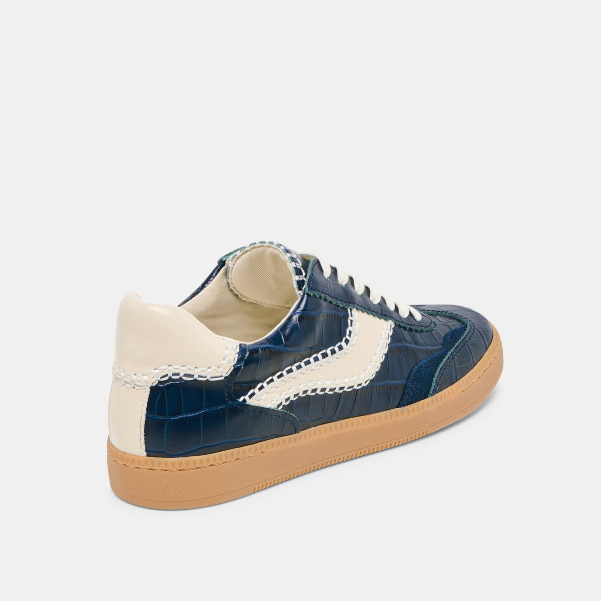NOTICE STITCH SNEAKERS INK CROCO EMBOSSED LEATHER
 – Dolce Vita | Dolce Vita