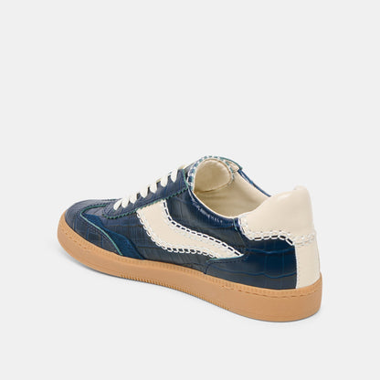 NOTICE STITCH SNEAKERS INK CROCO EMBOSSED LEATHER
 – Dolce Vita | Dolce Vita