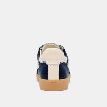 NOTICE STITCH SNEAKERS INK CROCO EMBOSSED LEATHER
 – Dolce Vita | Dolce Vita