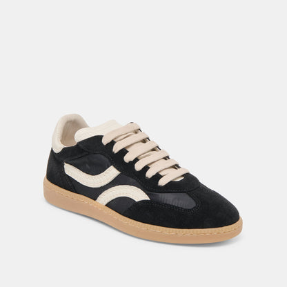 Rebel Black Nylon Sneakers | Dolce Vita