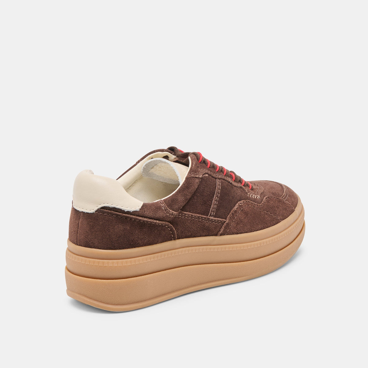 Naomy H2O Waterproof Dk Brown Suede Sneakers | Dolce Vita