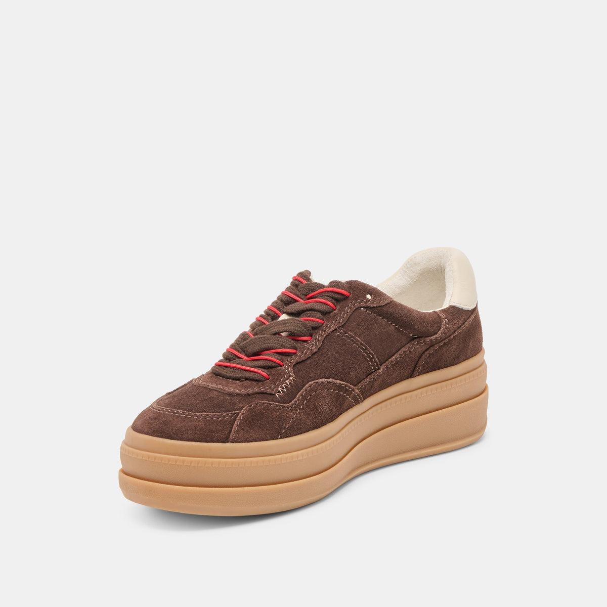 Naomy H2O Waterproof Dk Brown Suede Sneakers | Dolce Vita