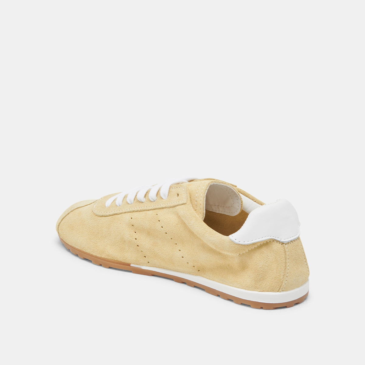 Serina Yellow Suede Sneakers | Dolce Vita