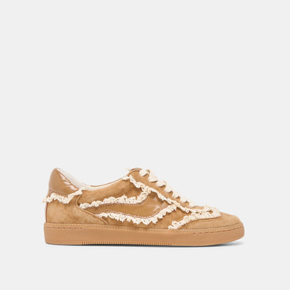 Notice Lace Lt Brown Suede Sneakers | Dolce Vita