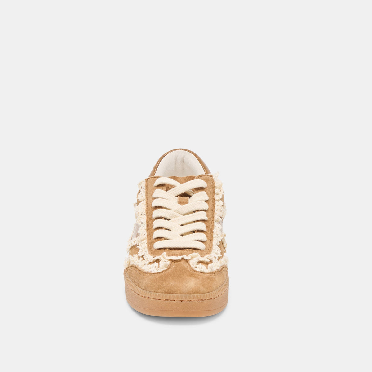 Notice Lace Lt Brown Suede Sneakers | Dolce Vita