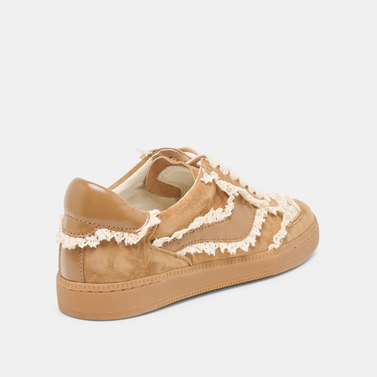 Notice Lace Lt Brown Suede Sneakers | Dolce Vita