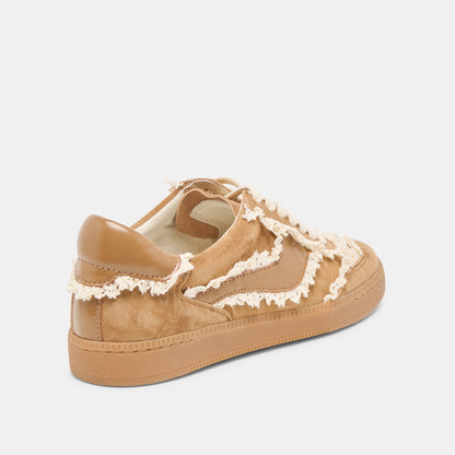 Notice Lace Lt Brown Suede Sneakers | Dolce Vita