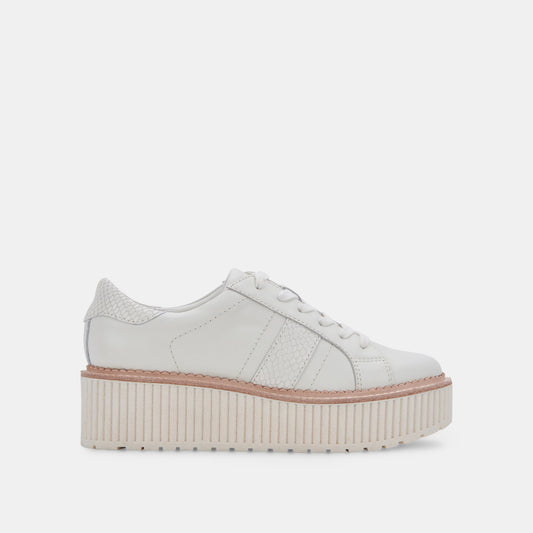 TIGER SNEAKERS WHITE LEATHER
 – Dolce Vita | Dolce Vita