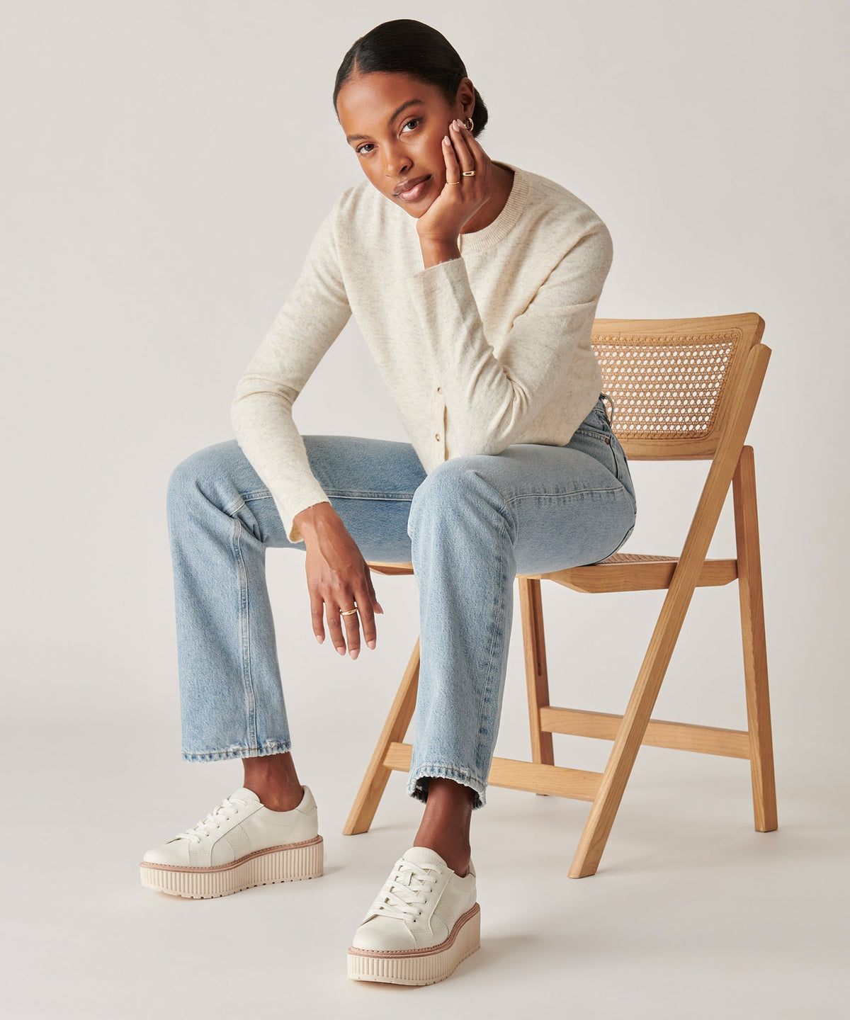 TIGER SNEAKERS WHITE LEATHER
 – Dolce Vita | Dolce Vita