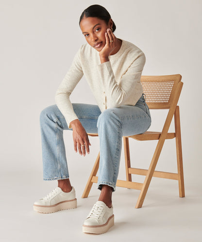 TIGER SNEAKERS WHITE LEATHER
 – Dolce Vita | Dolce Vita