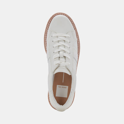 TIGER SNEAKERS WHITE LEATHER
 – Dolce Vita | Dolce Vita