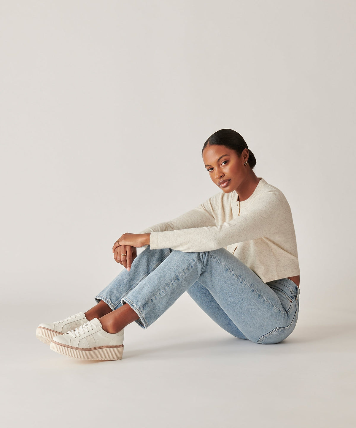 TIGER SNEAKERS WHITE LEATHER
 – Dolce Vita | Dolce Vita