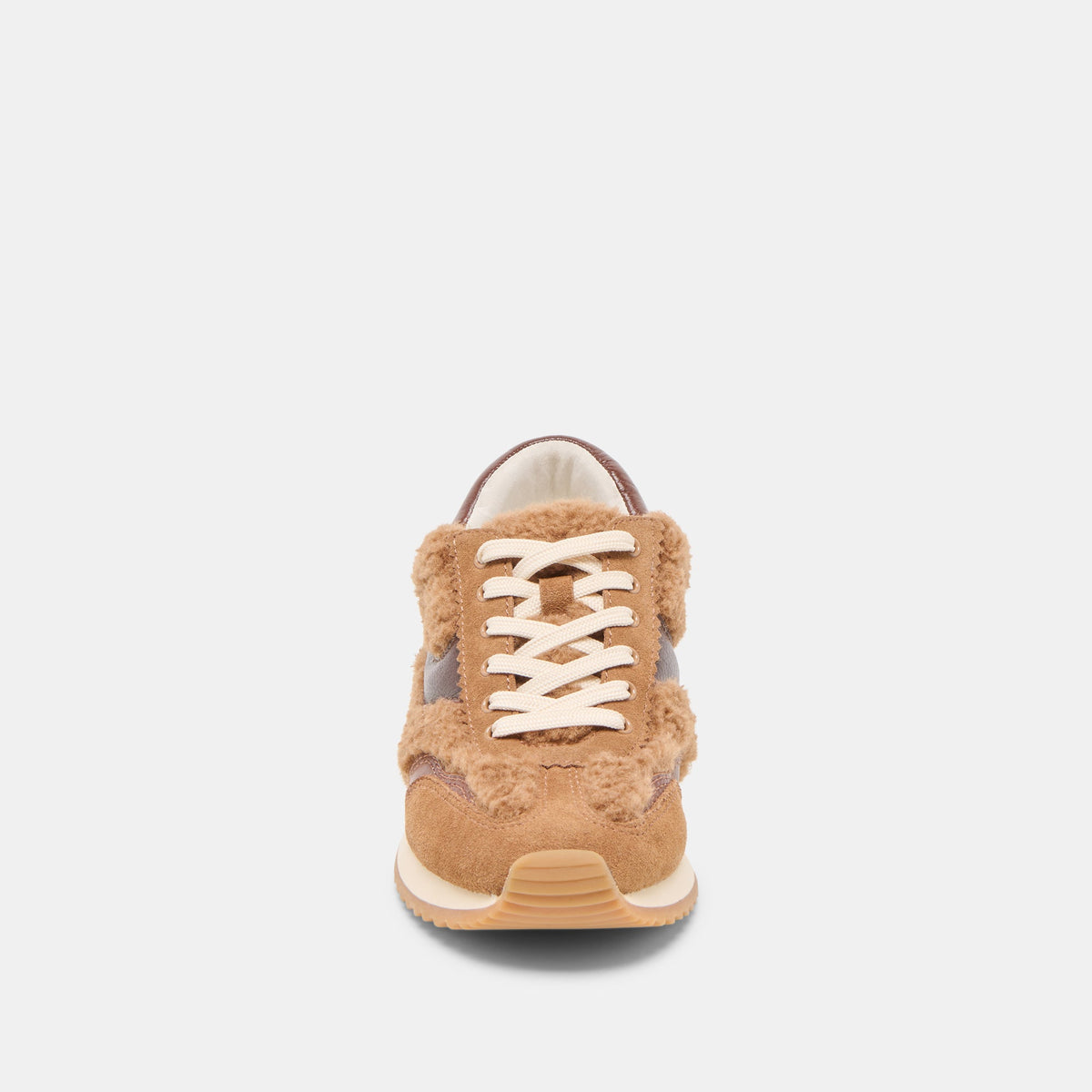 B.NTCD Plush Brown Plush Sneakers | Dolce Vita