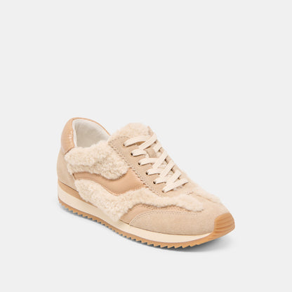 B.NTCD Plush Natural Plush Sneakers | Dolce Vita