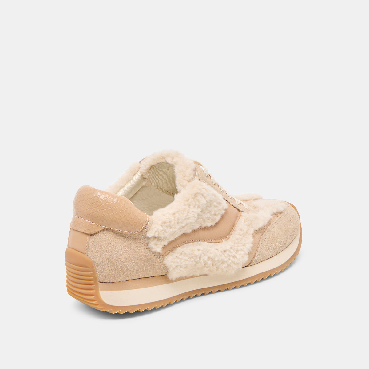 B.NTCD Plush Natural Plush Sneakers | Dolce Vita