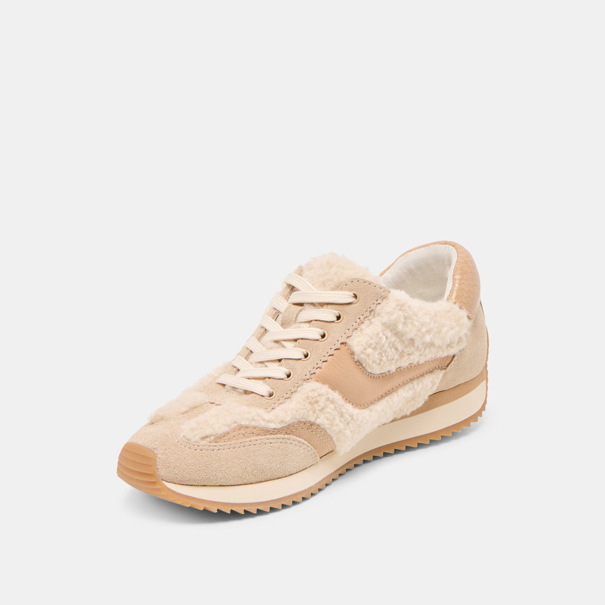 B.NTCD Plush Natural Plush Sneakers | Dolce Vita