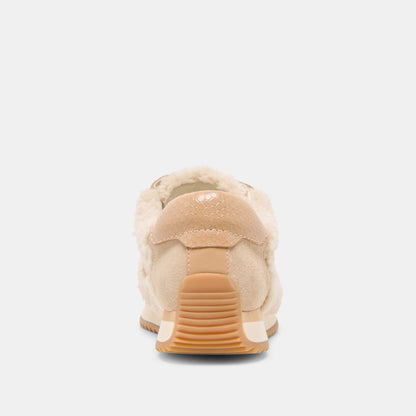 B.NTCD Plush Natural Plush Sneakers | Dolce Vita