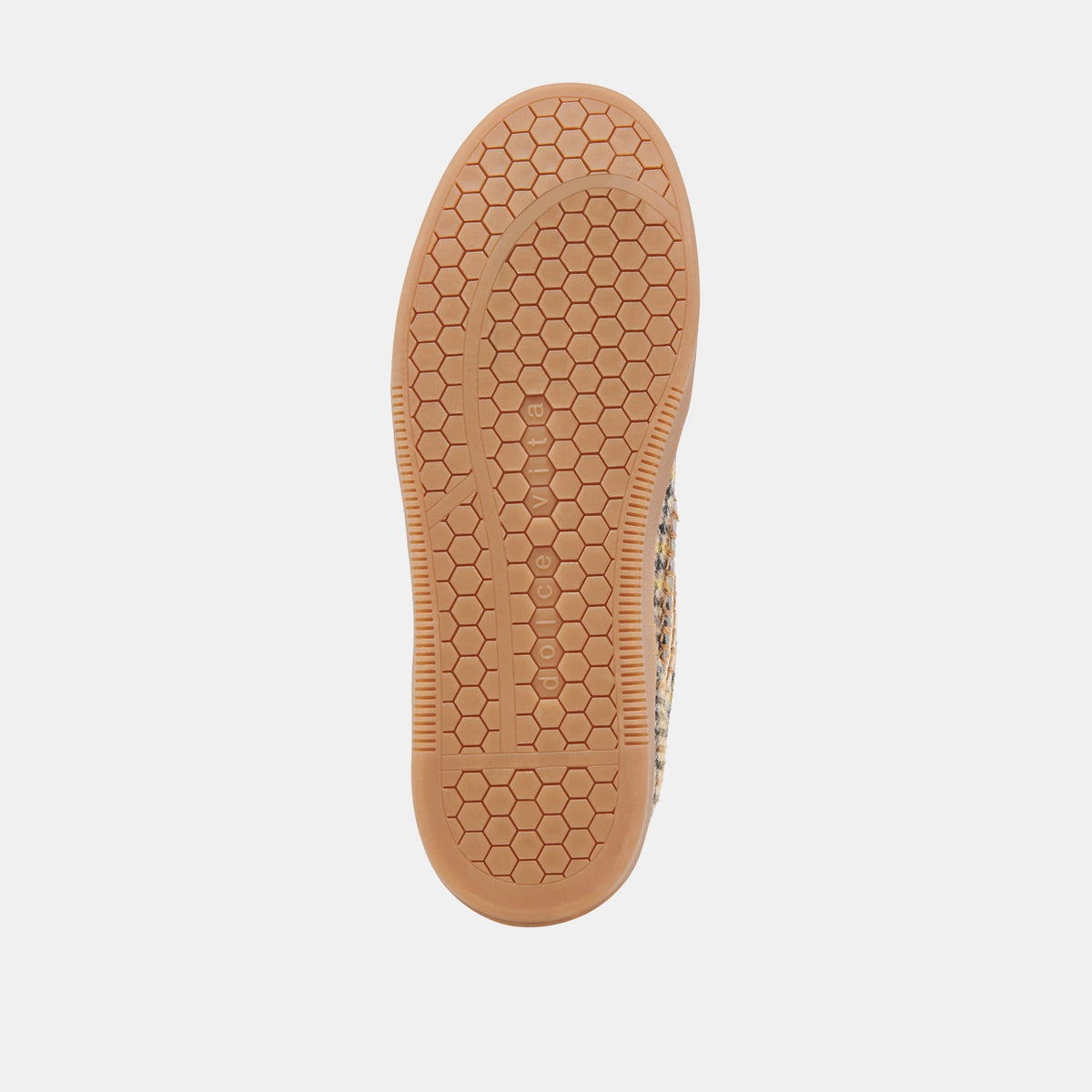 Notice Stitch Yellow Plaid Tweed Sneakers | Dolce Vita