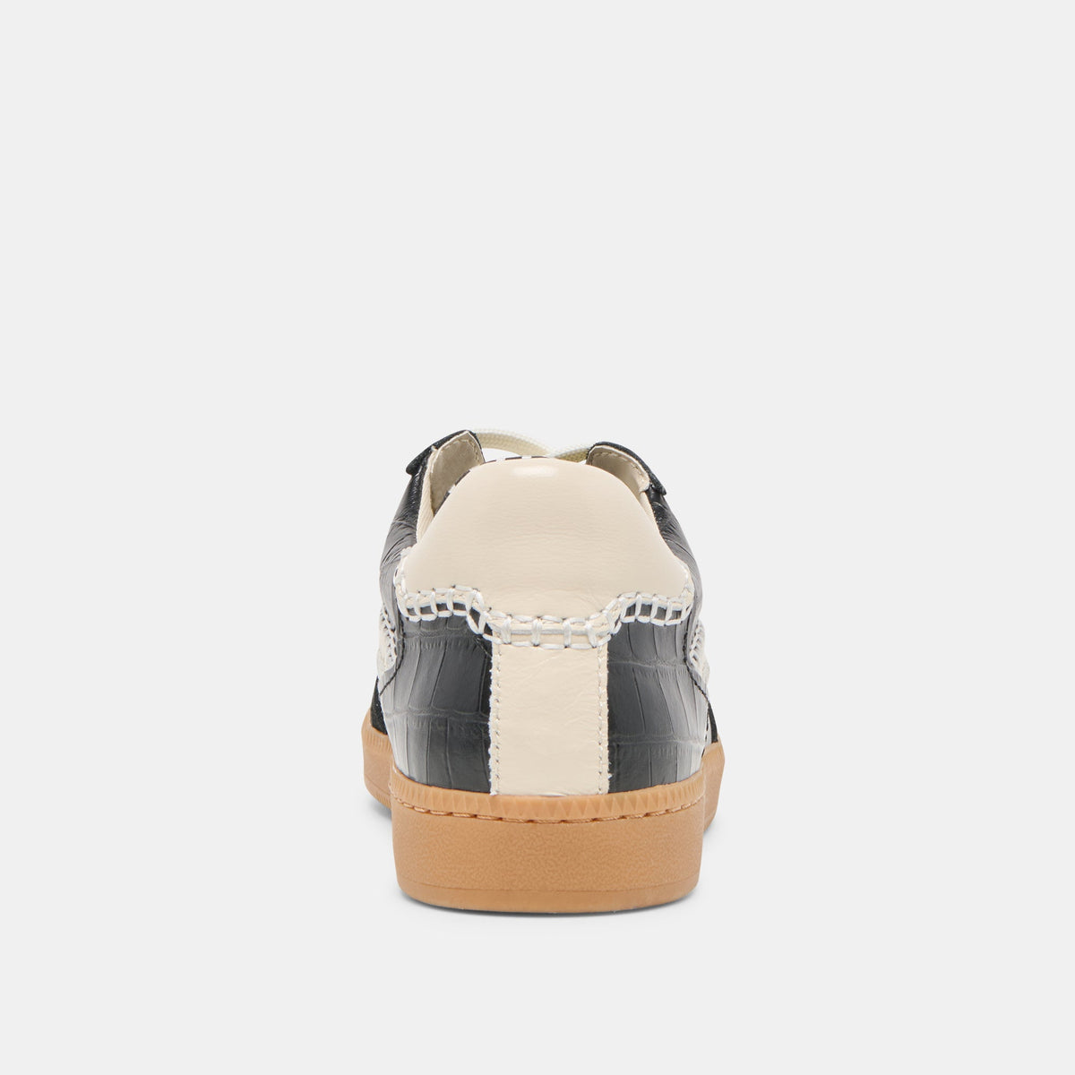 NOTICE STITCH SNEAKERS NOIR CROCO EMBOSSED LEATHER
 – Dolce Vita | Dolce Vita
