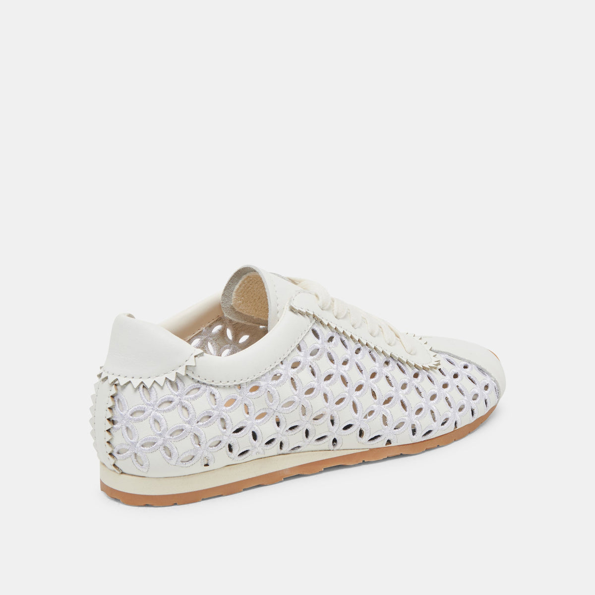 DANIE EYELET PERF SNEAKERS TRUE WHITE LEATHER
 – Dolce Vita | Dolce Vita