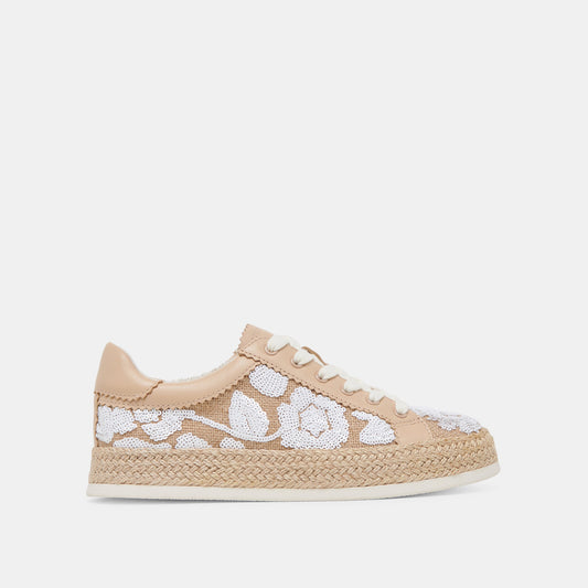 AZALIA SNEAKERS NATURAL MULTI FLORAL SEQUIN
 – Dolce Vita | Dolce Vita