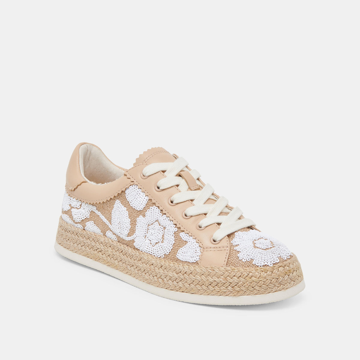 AZALIA SNEAKERS NATURAL MULTI FLORAL SEQUIN
 – Dolce Vita | Dolce Vita