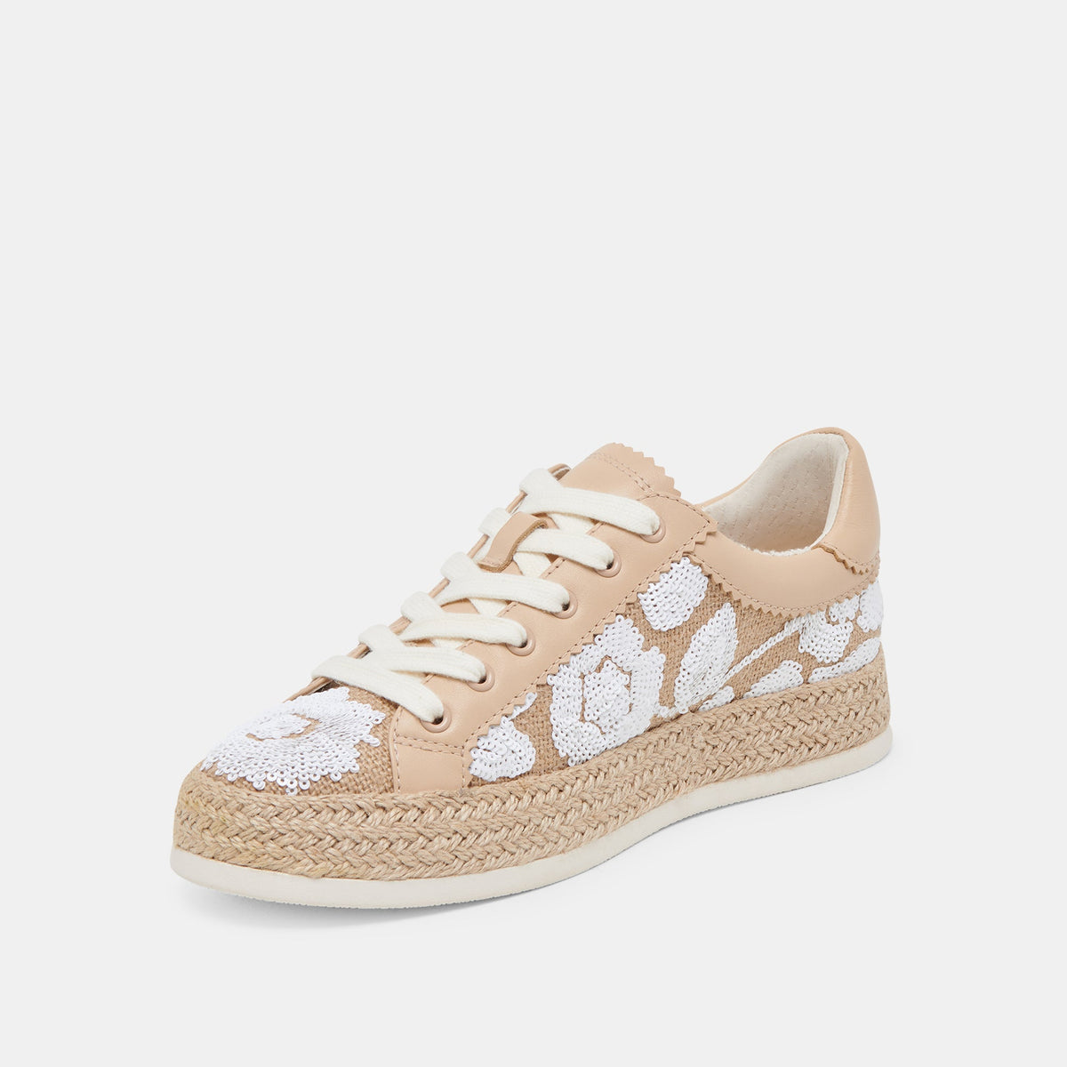 AZALIA SNEAKERS NATURAL MULTI FLORAL SEQUIN
 – Dolce Vita | Dolce Vita