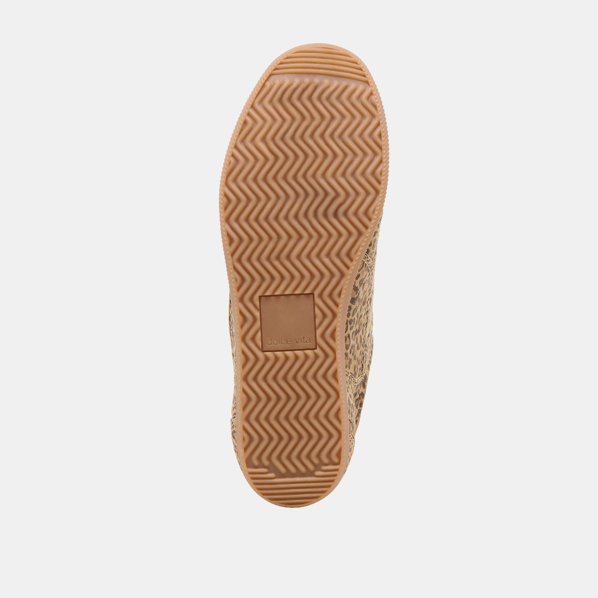 Laini Tan Leopard Printed Suede Sneakers | Dolce Vita