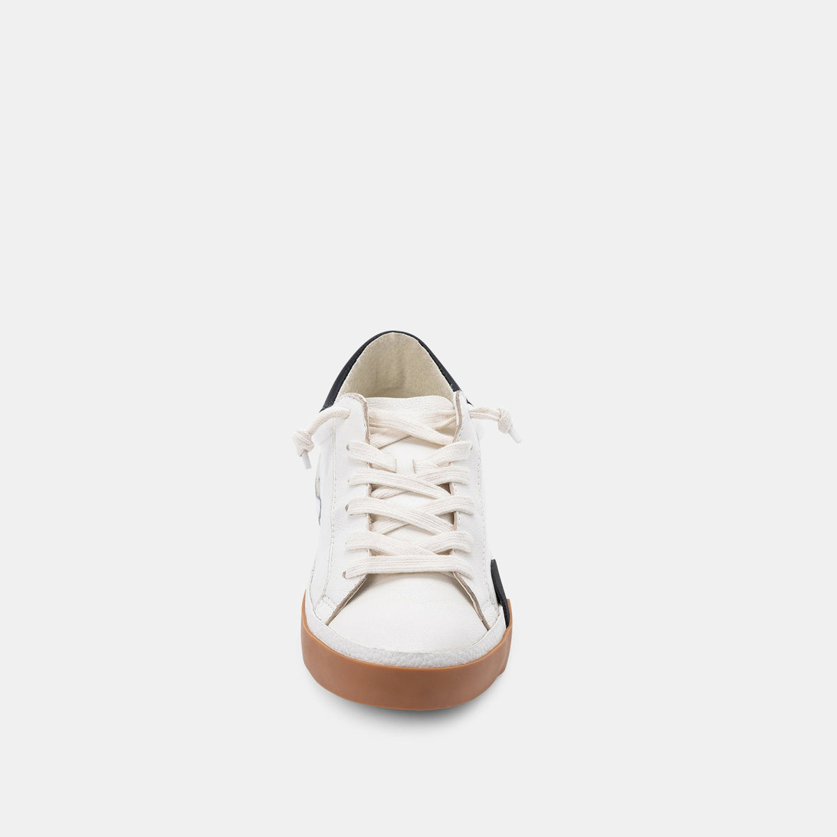 ZINA SNEAKERS WHITE BLACK LEATHER
 – Dolce Vita | Dolce Vita