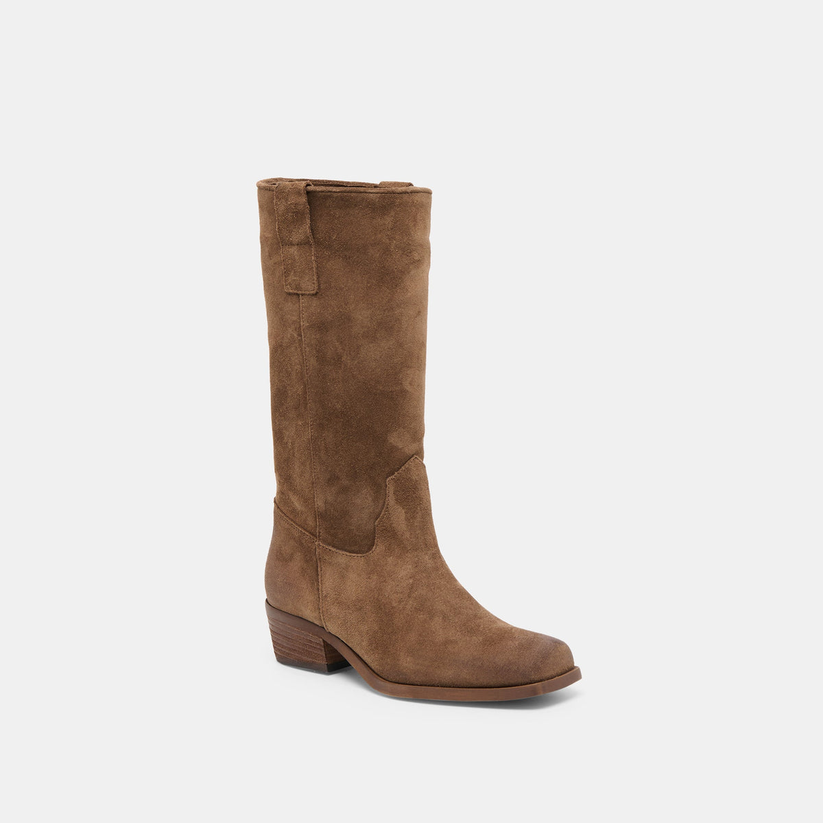 Romie Chocolate Suede Boots | Dolce Vita