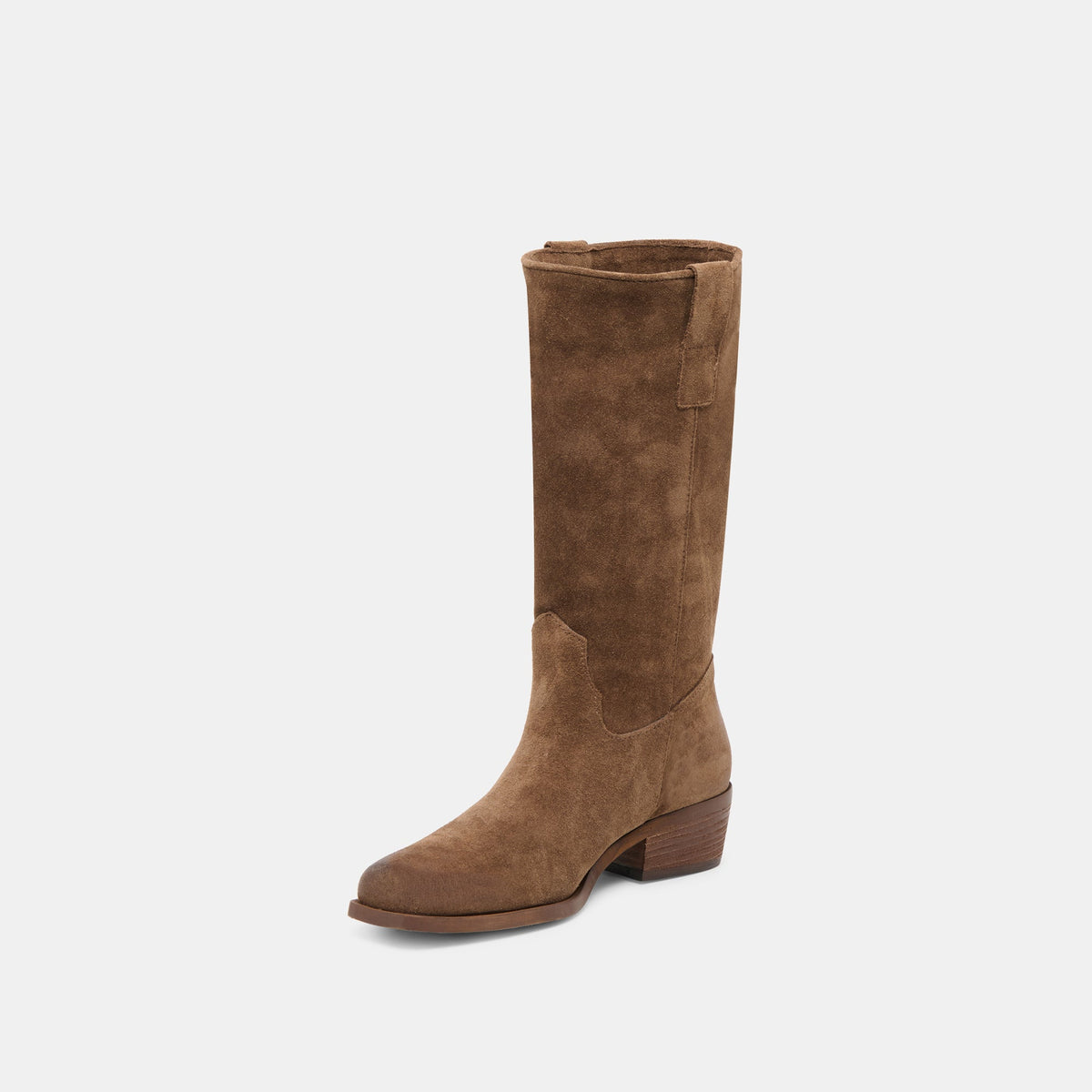 Romie Chocolate Suede Boots | Dolce Vita