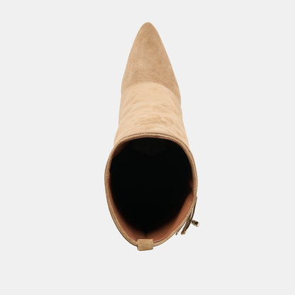 Aggy Sand Suede Boots | Dolce Vita