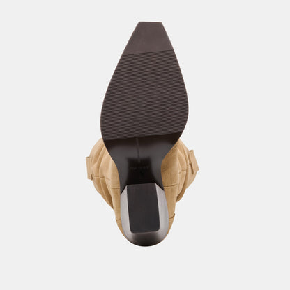 Buckly Camel Suede Boots | Dolce Vita